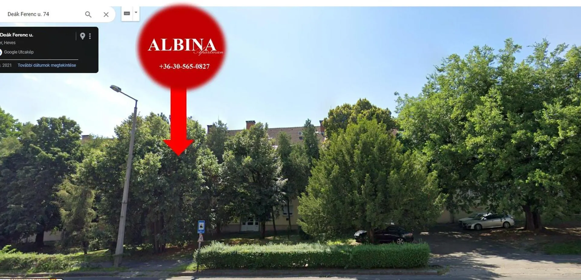Appartamento Albina Apartman Eger